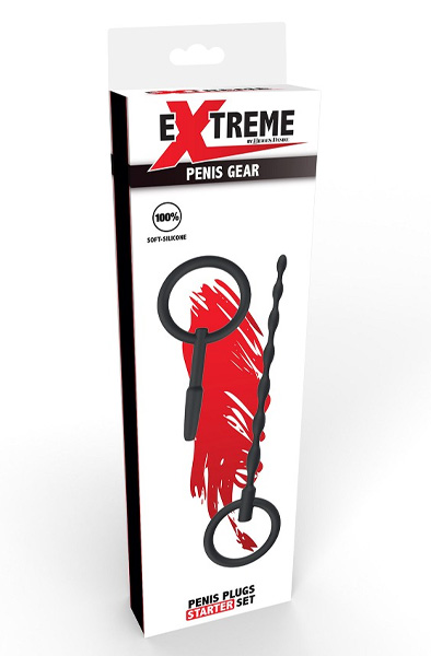 2-pcs Penis Plug Set Large - Dilator-Set 5