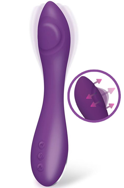 Action G-Spot Flap Pulsation Vibrator - G-Punkt-Vibrator 1