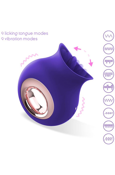 Action No. 25 Licking Tongue & Vibrator Clitoris Massager - Klitoris-Vibrator 2