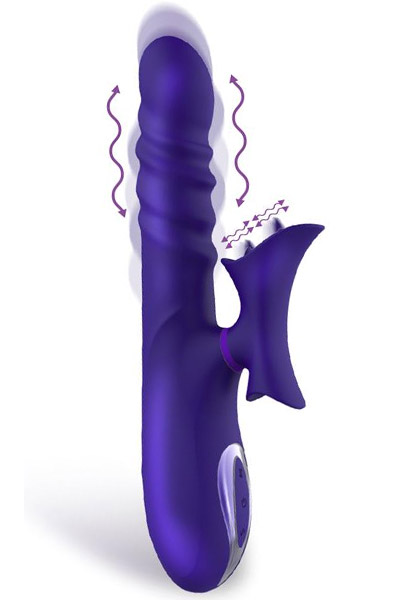 Action No. Fourteen Thrusting & Waving Vibrator/Rabbit - Rabbit-Vibrator 1