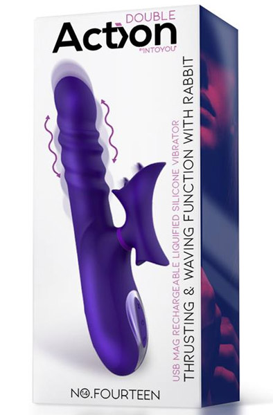 Action No. Fourteen Thrusting & Waving Vibrator/Rabbit - Rabbit-Vibrator 3
