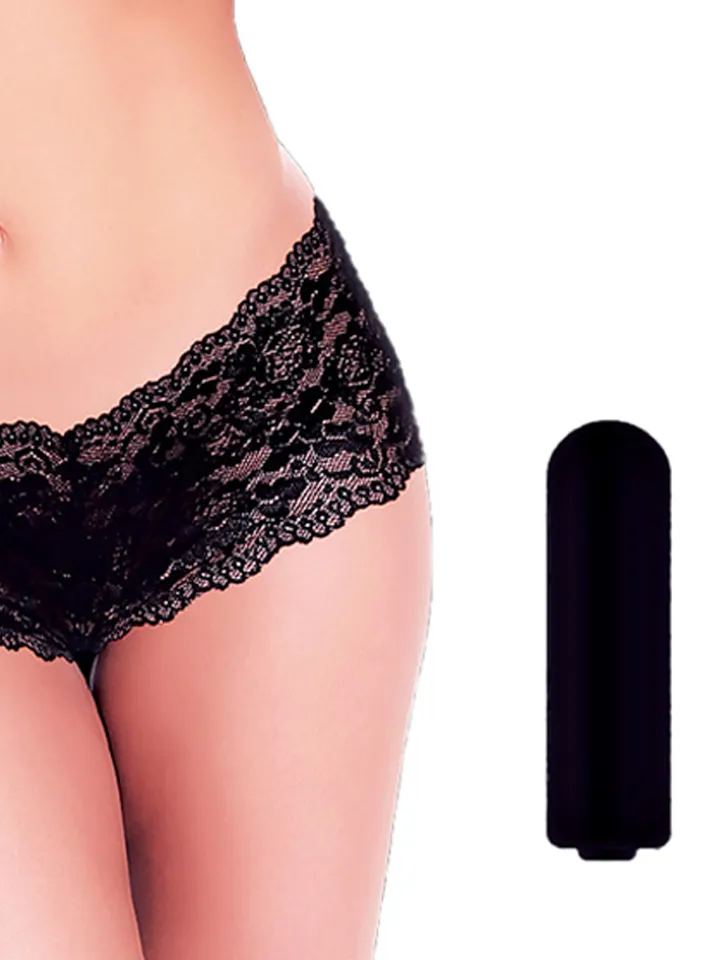 Adam And Eve Cheeky Panty With Bullet - Vibrating panties 1 [full]
