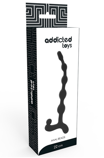 Addicted Toys Anal Beads Black 22 cm - Anal-Kugeln 2