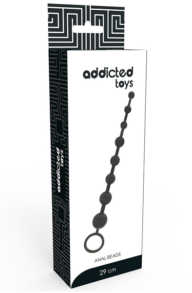 Addicted Toys Anal Beads Black 26 cm - Anal-Kugeln 2