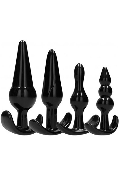 Addicted Toys Anal Plugs 4-pack - Analplug Set 1