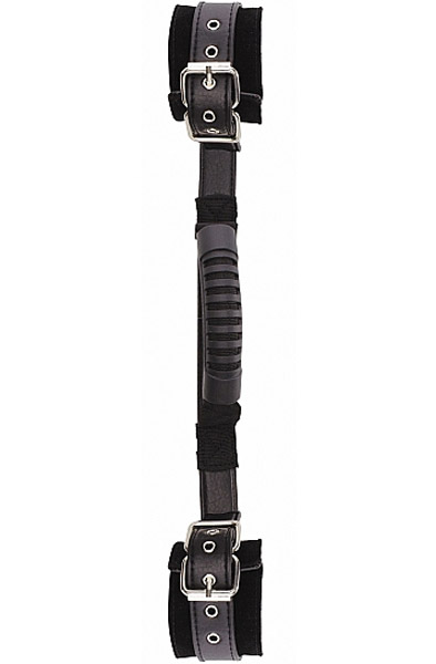 Adjustable Leather Handcuffs - Handcuffs 2