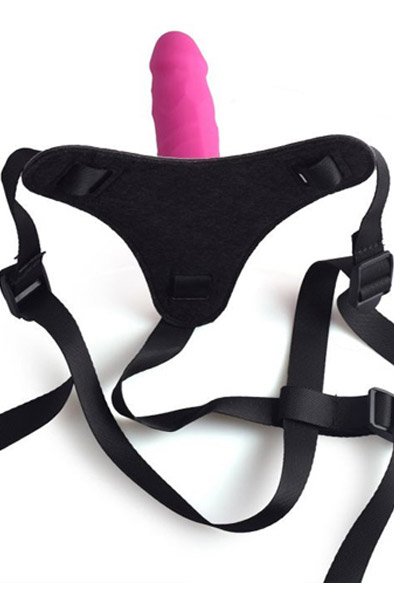 Adjustable Strap-On Belt With Realistic Dildo - Umschnalldildo mit Geschirr 3