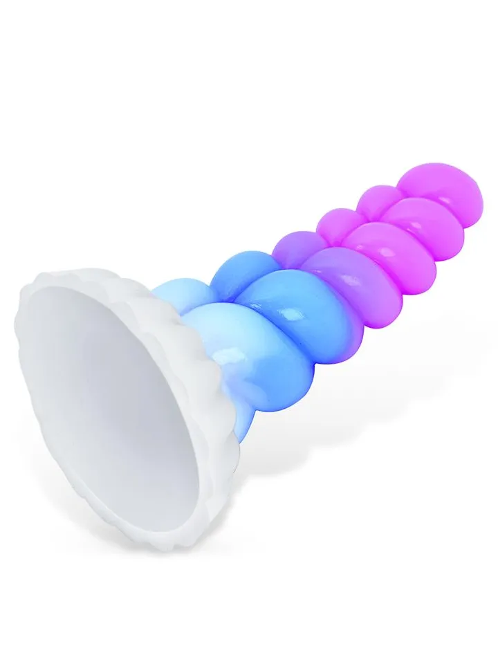 Aeros Liquid Silicone Dildo 21,5 cm - Dragon dildo 4