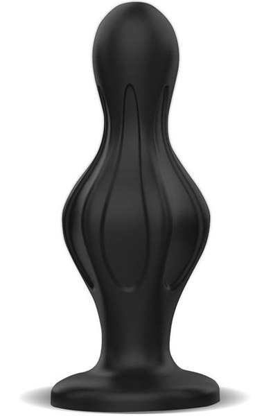 Afterdark Nocte Anal Plug Black Silicone 12cm - Analplug 1