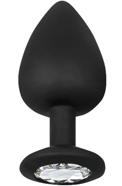 Afterdark Sparkly Butt Plug Silicone S - Analplug 1