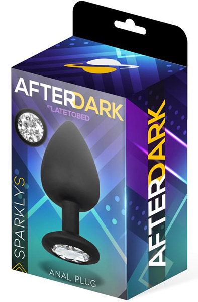 Afterdark Sparkly Butt Plug Silicone S - Analplug 2