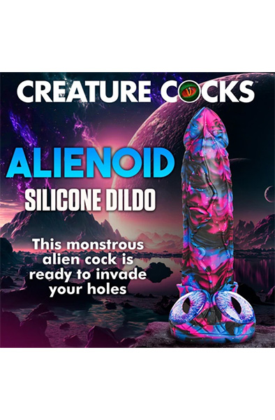 Alienoid Silicone Dildo 22 cm - Drachen-Dildo 2