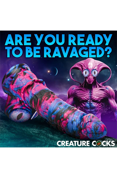 Alienoid Silicone Dildo 22 cm - Drachen-Dildo 3