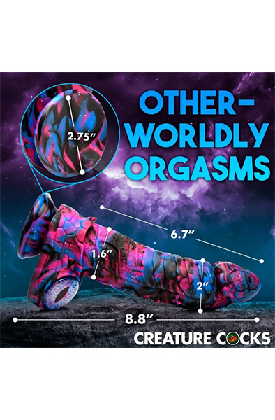 Alienoid Silicone Dildo 22 cm - Drachen-Dildo 4