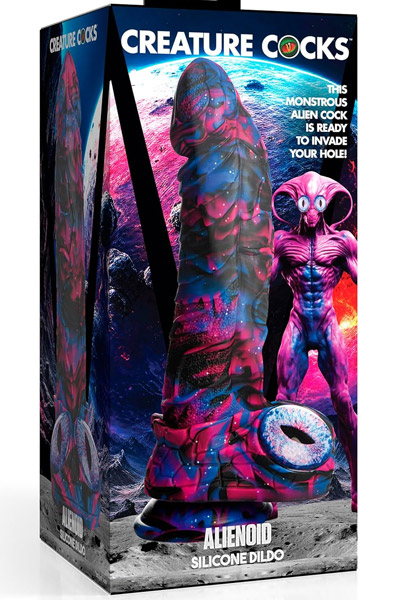 Alienoid Silicone Dildo 22 cm - Drachen-Dildo 8