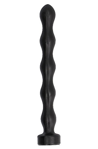 All Black Anal Plug Ball 32 cm - Anal-Dildo 1