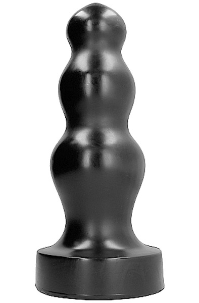 All Black Butt Plug 38 cm - Extra dicker Analplug 1