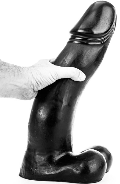 All Black Dildo 45 cm - XL Dildo 1