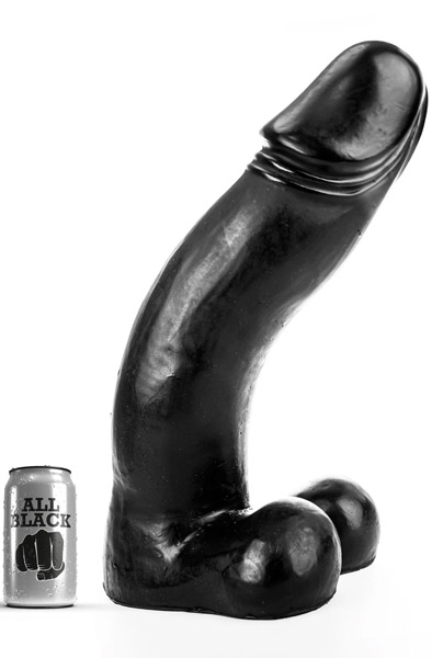 All Black Dildo 45 cm - XL Dildo 2