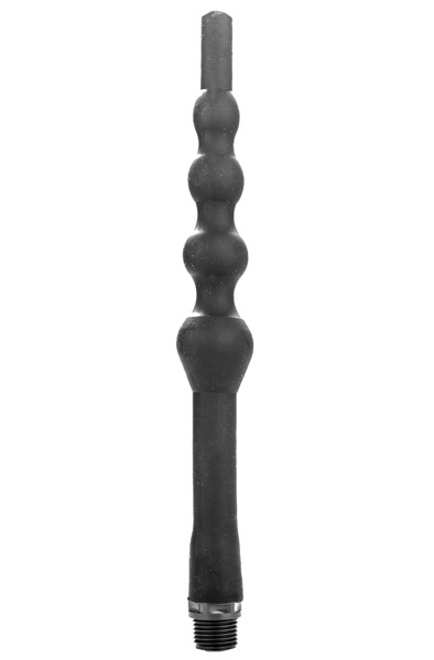All Black Silicone Anal Douche SA04 - Duschdüse 2