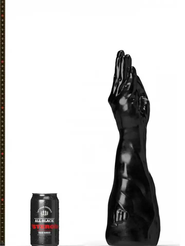 All Black Steroïd Backstroke 44 cm - Fisting arm 2