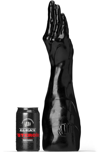 All Black Steroïd Breaststroke 39,5 cm - Fisting arm 1