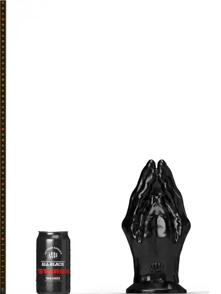 All Black Steroïd Hail Mary 24 cm - Fisting hand 3
