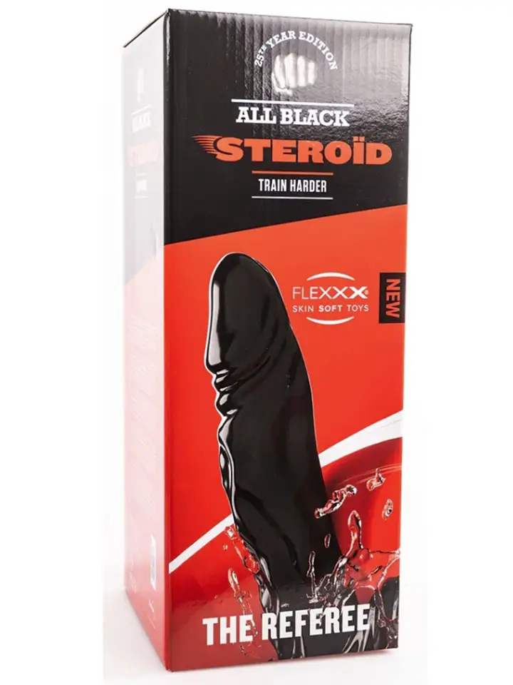 All Black Steroïd The Referee 45 cm - XXL dildo 6