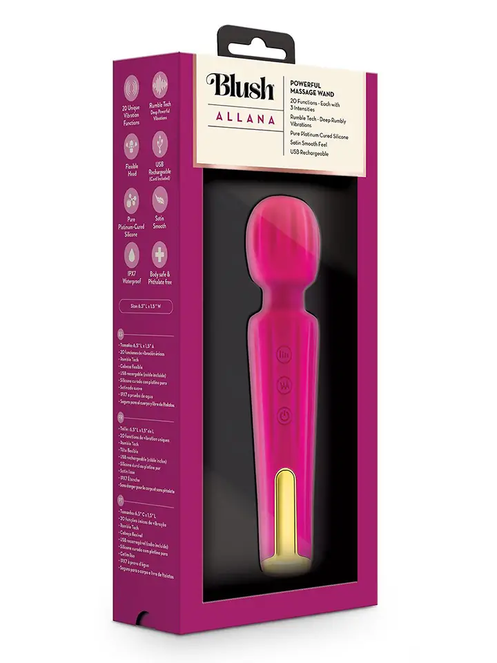 Allana Velvet Powerful Wand - Magic wand / Massage wand 3