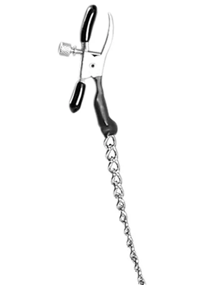 Alligator Nipple Clamps - Chest clamps with chain 2
