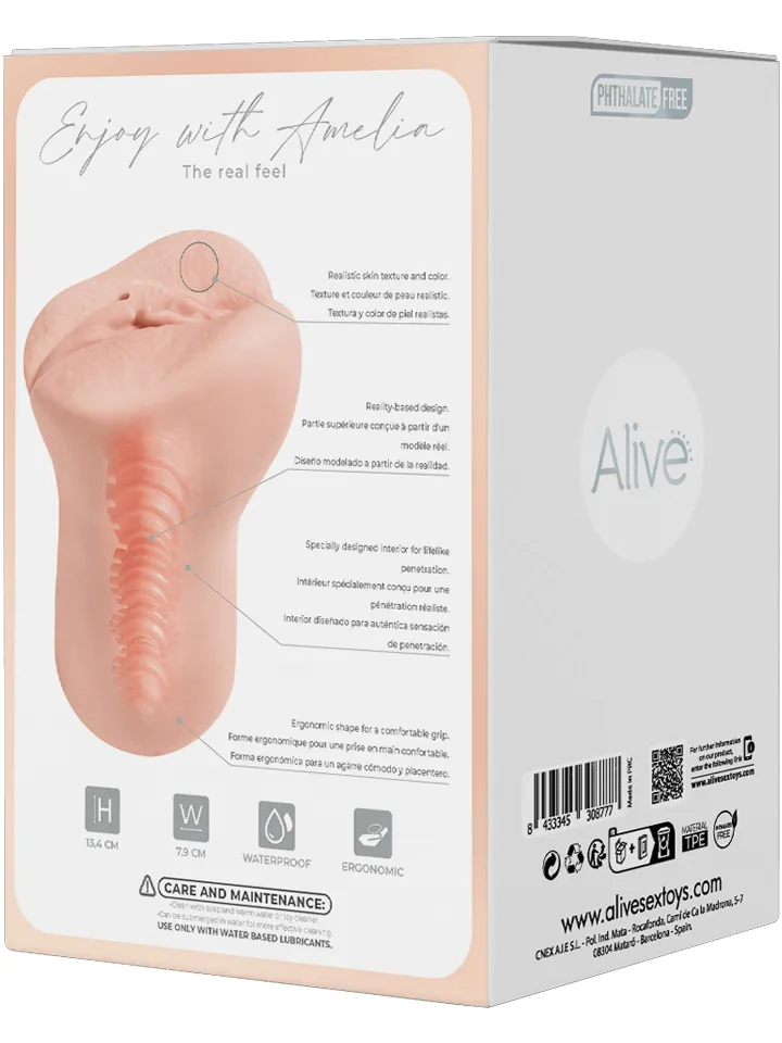 Amelia Super Realistic Masturbator - Vagina masturbator 4