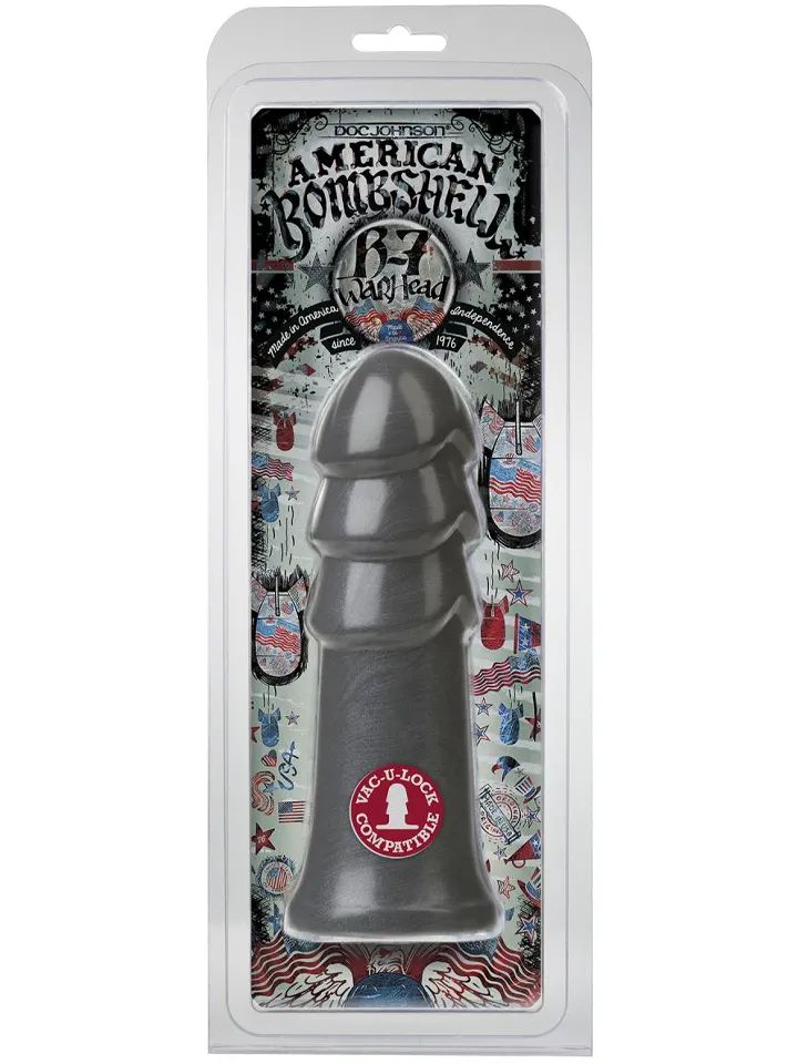 American Bombshell B-7 Warhead XL Plug 19 cm - XL Buttplug 2