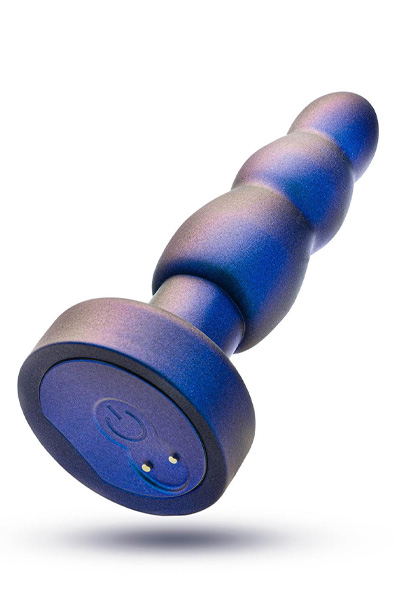 Anal Adventures Matrix Kinetik Plug Space Age Blue - Vibrierender Analplug 3