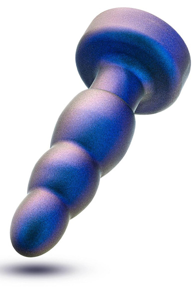 Anal Adventures Matrix Kinetik Plug Space Age Blue - Vibrierender Analplug 4