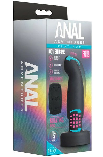 Anal Adventures Platinum Circuit Plug - Ferngesteuerter Analplug 3