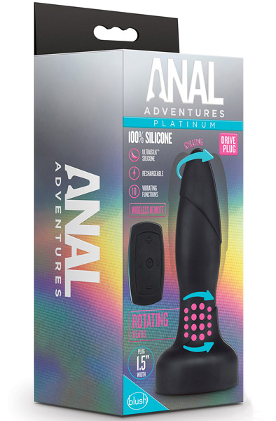 Anal Adventures Platinum Drive Plug - Ferngesteuerter Analplug 3