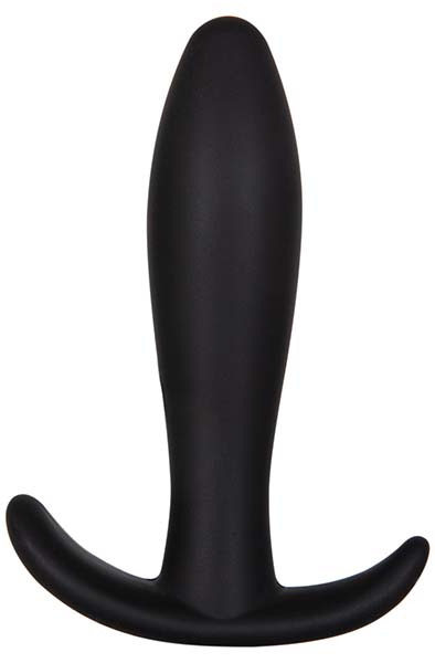 Anal Orgasm Black Silicone S/M - Analplug 1