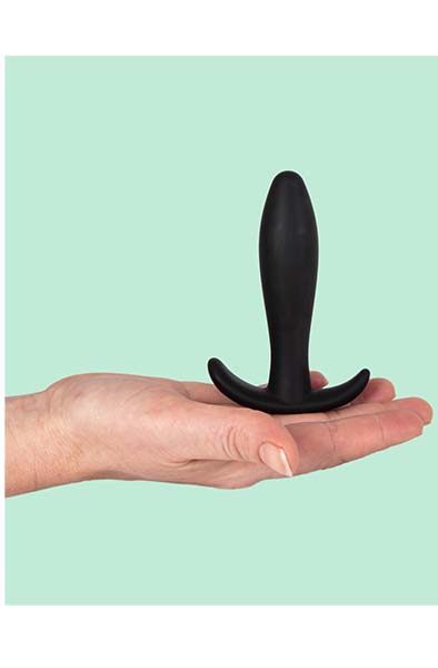 Anal Orgasm Black Silicone S/M - Analplug 3