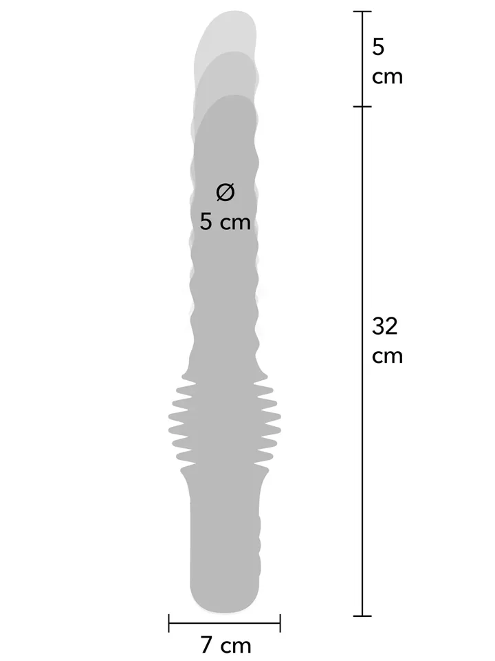 Anal Power Thrusting Vibrator - Vibrating anal dildo 3