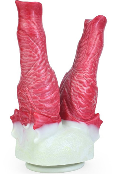 Anal Predator Alien Duhix Double Dildo 22 cm - Drachen-Dildo 2