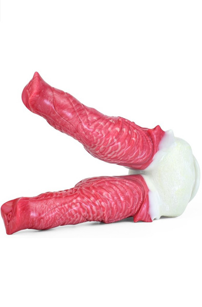 Anal Predator Alien Duhix Double Dildo 22 cm - Drachen-Dildo 4