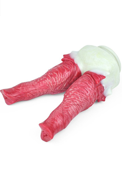 Anal Predator Alien Duhix Double Dildo 22 cm - Drachen-Dildo 5