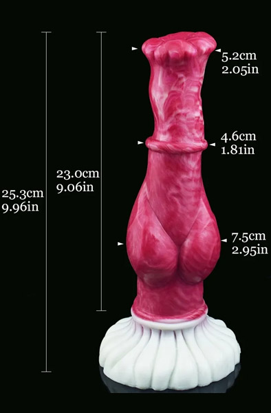 Anal Predator Alien Sandix Dildo 25 cm - Drachen-Dildo 3