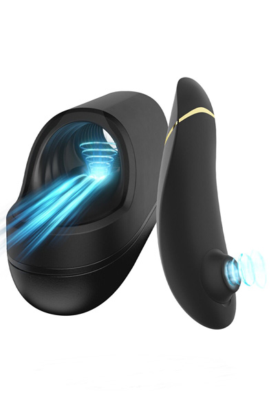 Arcwave x Womanizer Pleasure Pair Ion + Premium 2 - Luftdruck-Vibrator 1