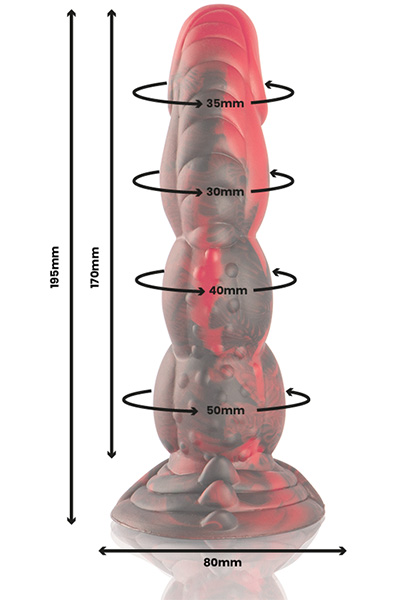 Ares Dildo Fighting Passion 19,5 cm - Monster dildo 3