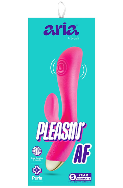 Aria Pleasin' Af Fuchsia - Rabbit-Dildos 6
