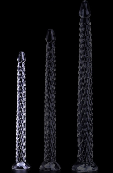 Armak Long Transparent Dildo 40 cm - Extra langer Anal-Dildo 1