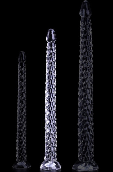 Armak Long Transparent Dildo 45 cm - Extra langer Anal-Dildo 1