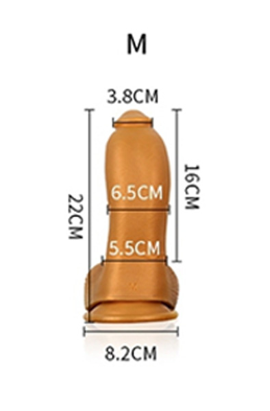 Ashika Silicone Dildo 22 cm - Monster-Dildo 7