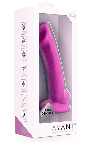 Avant D9 Ergo Mini Violet 16,5 cm - Dildo 2